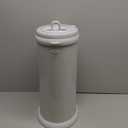 Ubbi Steel Diaper Pail, Odor Locking, No Special Bag Required, Award-Winning, Registry Must-Have, White