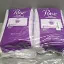 Poise Incontinence & Postpartum Pads for Bladder Leaks, 4 Drop Moderate Absorbency, Regular Length, 132 Count