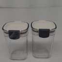 ProKeeper Seasoning & Spice Storage Containers  Airtight, Clear, 2-Pack