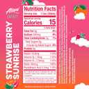 Alani Nu STRAWBERRY SUNRISE Sugar Free, Low Calorie Energy Drinks, 200mg Caffeine, Biotin B Vitamins, Zero Sugar, 10 Calories, 12 Fl Oz Cans, 12 Pack