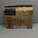 Toilet Safety Rails, Adjustable Toilet Frame for Elderly, Seniors, Handicap & Disabled, Foldable Handicap Toilet Handles Fit Any Toilets (300 LB) (Gray)