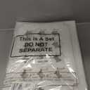 10 Pack 24 Count Cupcake Boxes, Mini Cupcake Containers, 14.9 x 11 x 4 Inch White Disposable Bakery Boxes with Window and Inserts for Birthday Holiday Party Bakery Desserts