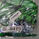 FechDitchly Retro 60s 70s Hippie Boys Costume Set 4Pcs Disco Party Outfit with Tie-Dye Shirt, Peace Necklace for Kids Ages 4-12 Years (Green, XS)