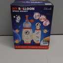 Nicknack 195Pcs Space Rocket DIY Balloons with Pump, DIY Sticky Balloon Maker Toy Craft Kits for Kids,Magic Balloon Kit with Bouncy Balloons Stickers Accessories, Toy Gift for Kids Boys Girls Ages 3+