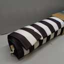 SUNCREAT Double Quilted Hammock, Black Stripes
