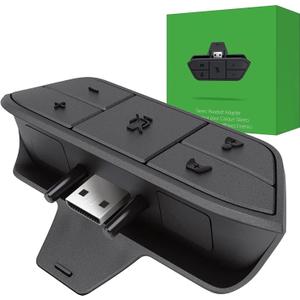 Stereo Headset Adapter for Xbox,Xbox Headset Adapter, Xbox Mic Adapter,Xbox Controller Headset Adapter for Xbox One/One S/X/Elite 1/ Elite2/ Series S/X Controller-Game Sound & Voice Chat