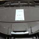 simplehuman 50 Liter / 13 Gallon Semi-Round Kitchen Step Trash Can with Secure Slide Lock, Mocha Plastic