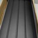 NeatiEase Slatwall Panel Wall Storage Systems, 4 x 8ft Slat Wall Paneling Garage Wall Organizer, Heavy Duty Wall Mounted PVC Wall Rack (Black)