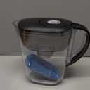 Brita Small 6 Cup Water Filter Pitcher, 1 BritaPlus Filter, Metro, Black (Package May Vary)
