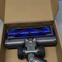 Laymi Hard Floor Attachment for Dyson V7 V8 V10 V11 V15 Vacuum Cleaners with LED Lights, Smoother Big Wheels, V Shape Turbo Bristle Roller Brush Cleaner Head Replacement Head Parts