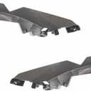 For Infiniti G37 2008 09 10 11 12 2013 Bumper Cover Bracket Driver and Passenger Side | Pair | Front | Replacement For IN1066106, IN1067106 | 615343372389, 615343372402