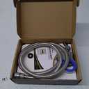Purrfectzone Bidet Sprayer for Toilet, Handheld Sprayer Kit, Cloth Diaper Sprayer Set - Easy to Install - Stainless Steel