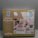 Alpine Organic Deluxe Portable Bouncer | Infant | 0 – 6 Months | Organic Sesame