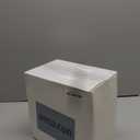 U-QE 60PCS Clear Coffee Plastic Plates - Clear Brown Plastic Plates Disposable Heavy Duty - Disposable Plates for Party Including 30PCS 10'' Dinner & 30PCS 7'' Dessert