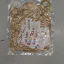 Ouddy Party 129Pcs Chrome Gold Balloons Different Sizes 18 12 10 5 Inch, 6Pcs 18Champagne Metallic Gold Balloon Arch Garland Kit, Latex Balloons for Birthday Christmas Holiday Party Decorations