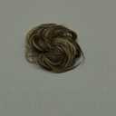 CAISHA XXL Hairpiece Scrunchie Updo Voluminous Slightly Wavy Messy Bun Dirty Blonde Mix G25F (dirty blonde mix #18TH613A G25F)