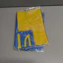 2 x WENWELL Ukraine Garden Flag Double Sided,Burlap Ukrainian Trident Flags 12 x 18 inch,Support Ukranian House flag Small,Ukrain Banner Weather Proof Outdoor Decor for Yard,Lawn,Farmhouse (bule yellow)