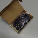 VssoPlor Wireless Mouse, 2.4G Slim Portable Computer Laptop Mouse with Nano Receiver Quiet Silent Optical Mice for Notebook, PC, Laptop, Computer-Black and Gold