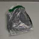 JACKYLED Alarm Clock with 4 USB Chargers Power Strip 3 Outlets 1700J Surge Protector Nightstand Dimmable Digital Clock with Dual Alarm and Snooze Function for Bedroom, Full Screen LED Display (Black)