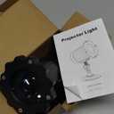 3D Dynamic Christmas Projector Lights Outdoor Indoor-2025 Upgrade Santa in Sleigh Christmas Decorations,Waterproof Holiday Projector Lights for Window Ground Roof Wall Yard Xmas Decor