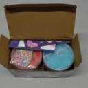 2 Pack Cloud Slime Kit with Red Watermelon and Mint Charms, Scented DIY Slime Supplies for Girls and Boys, Stress Relief Toy for Kids Education, Party Favor, Gift and Birthday