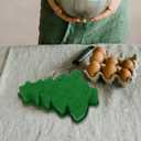 2 x FAVOMOTO Christmas Tree Cake Pan, 3D Silicone Baking Mold Non-Stick for Cakes Chocolate & DIY Holiday Christmas Baking Parties