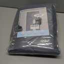 Magnetic Thermal Insulated Door Curtain, Fits Door Size 36" x 80", Center Opening, Durable Oxford Cloth&Thicken Polyester Fiber, Weighted Bottom,Temporary Door Thermal Curtains (Gray)