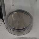 Dezin Electric Kettle, BPA-Free 2L Electric Water Heater, Glass Electric Tea Kettle, 304 Stainless Steel Hot Water Kettle Warmer with Fast Boil, Auto Shut-Off & Boil Dry Protection, for Coffee, Tea (Clear-Black)