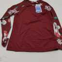 Kanu Surf Women's Keri Long-Sleeve UPF 50 Rashguard (Darren Maroon 
 Small
)