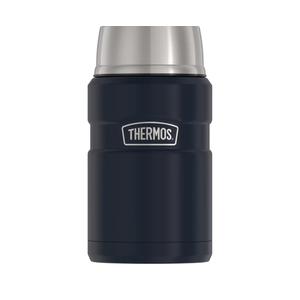 THERMOS Stainless King Vacuum-Insulated Food Jar, 24 Ounce, Midnight Blue