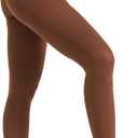 NURCOM Medical Compression Pantyhose for Women & Men, 15-20 mmHg Graduated Support Tights, Opaque Footless Waist High Compression Stockings & Leggings for Varicose Veins, Edema, Swelling, Flight, DVT