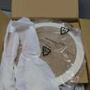 CAROTE 19pcs Pots and Pans Non Stick, Cookware Sets Detachable Handle, Induction Kitchen Pots and Pans,NonStick Cooking Set, Oven/Dishwasher/Fridge Safe, Space Saving (Cream White)