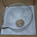 Double-layer Thickened Glass Mixer Bowl For Kitchenaid Tilt-Head Stand Mixers 4.5-5 Quart, 5Qt Mixing Bowl Replacement For Kitchenaid with Measurement Markings & Handle