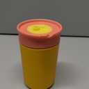 Stainless Steel 12oz Kids Cup (Yellow-Orange)