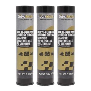 LubriMatic 11312 Multi-Purpose Grease - 3 Pack of 3 oz. Cartidges