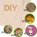 20x12x1/8 Inch Basswood Sheets, 3mm Plywood for Laser Cutting, Unfinished Wood Board for Engraving, Wood Burning, Painting, Crafts, Ornaments, Models, Cutter (36Packs-20x12inch)