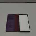 PlusnapX Wallet Case for Samsung Galaxy S25 Ultra Compatible with Magsafe, 2in1 PU Leather Flip RFID Blocking Card Holder Stand Shockproof Magnetic Detachable Cover for Galaxy S25 Ultra, Purple