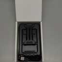 Cell Phone Stand with Wireless Bluetooth Speaker and Anti-Slip Base HD Surround Sound Perfect for Home and Outdoors with Bluetooth Speaker for Desk Compatible with iPhone/ipad/Samsung Galaxy (Black)