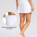 Viodia Golf Skirts for Women with Shorts High Waisted Tennis Skorts with 4 Pockets Lightweight Athletic Skort (M)