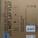 VUSIGN Glass Dry Erase Board for Wall, 36" x 24" Magnetic Dry Erase Board, Large Frameless Mounted White Board Dry Erase for Office, Home, School