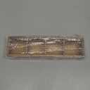 Acacia Wood Tea Bag Organizer with 4 Slots  Tea Bag Holder and Tea Organizer, Sugar Packet Storage for Countertops