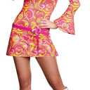 Dreamgirl Go Go Gorgeous Costume, Multi, Small