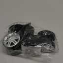 1 Pair Luggage Suitcase Wheels, Trunk Wheels, Luggage Wheel Spare Part Universal Wheel Replacement Luggage Suitcase Wheels for Luggage Suitcase Trolley, Mute Double Row Wheels (default)