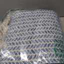 Lahome Boho Kitchen Runner Rugs, 2x6 Laundry Room Rug Lightweight Bathroom Runner Woven Cotton Throw Mat with Tassels, Farmhouse Washable Blue Rug Low Pile Runners for Hallways Entry