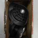 Universal Luggage Wheel, Swivel Replacement Travel Suitcase Wheels 2pcs Heavy Duty 2.2Inch Poly Plastic Castor Trolley Furniture Caster