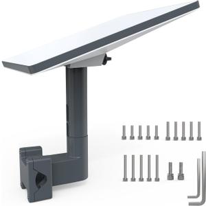HOLACA Starlink Mini Mount, Starlink Mini RV Ladder Mount, Aluminum Alloy Starlink Kit with Installation Range 0.8"-1.97(20mm-50mm) Pipe Adapter for RV/Ladder/Pole/Rack/Roof