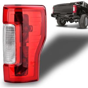 Right Tail Light Compatible with 2017-2019 Ford F250 F350 Super Duty