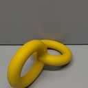 Tug Rings  Indestructible Dog Toy for Aggressive Chewers  Durable Power Chewer Toy  Tough, Heavy Duty Natural Rubber  Safe & Non-Toxic Medium/Large Breed  6.5in