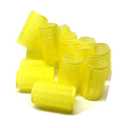 Set of 16 - Medium Size Self Grip Hair Rollers Pro Salon Hairdressing Curlers