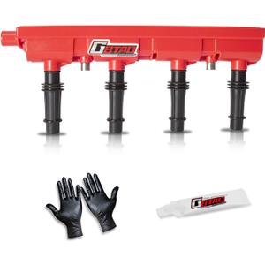 Upgraded Ignition Coil Pack Compatible with 1.4L 1.8L L4 2011 2012 2013 2014 2015 2016 2017 2018 2019 2020 2021 Chevy Cruze Sonic Trax Volt Buick Encore, Fits Cadillac ELR Replaces UF669 D521C